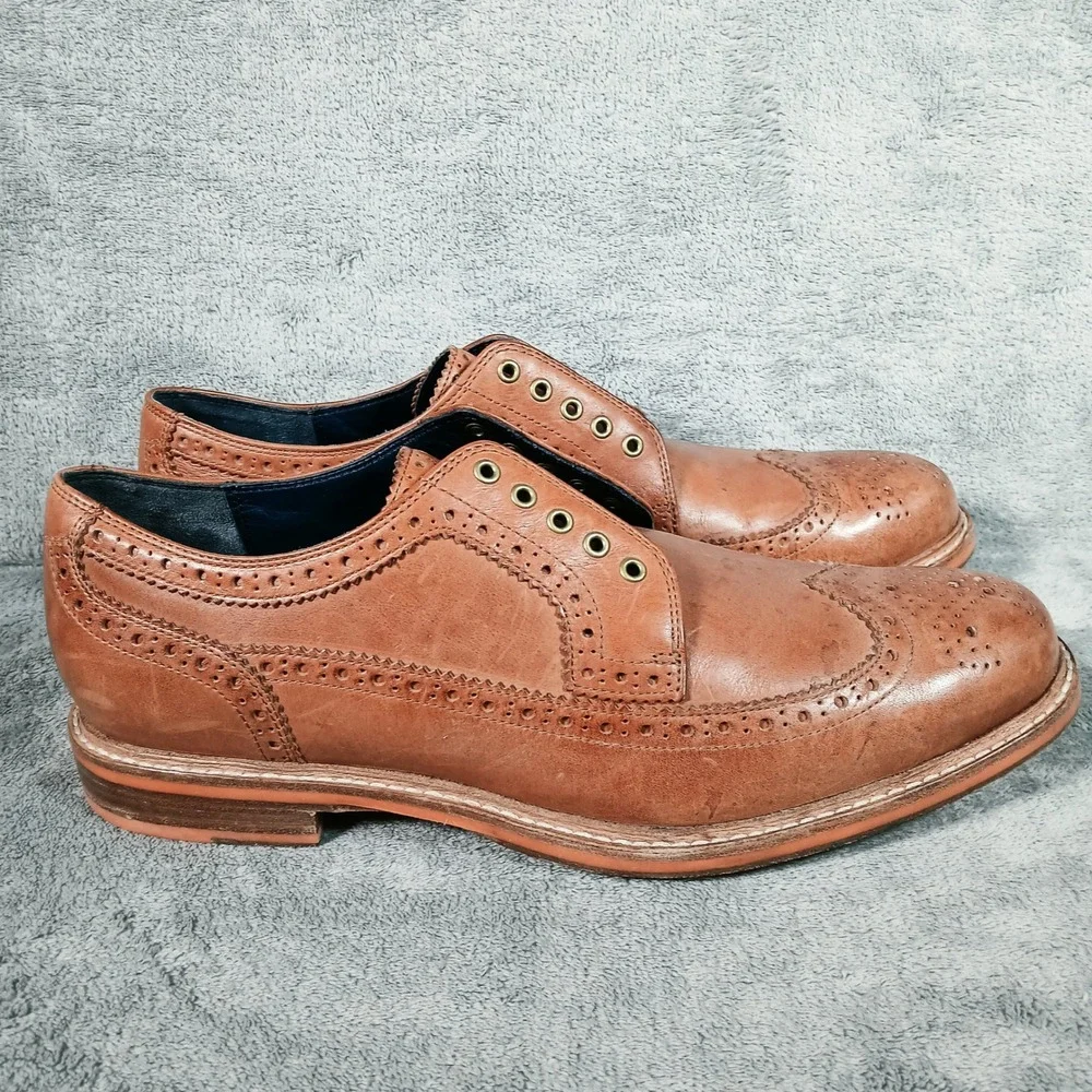 Cole Haan Oxford Shoes Mens 11 Williams Wingtip Leather C11076